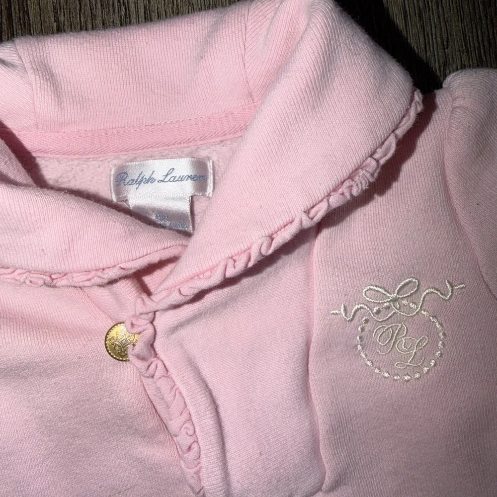 Ralph Lauren Cotton Baby One Piece Outfit Size 9 Months